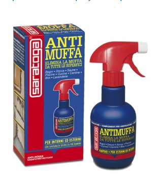 Antimuffa Liquido Antimuffa spray ideale per tutte le superfici